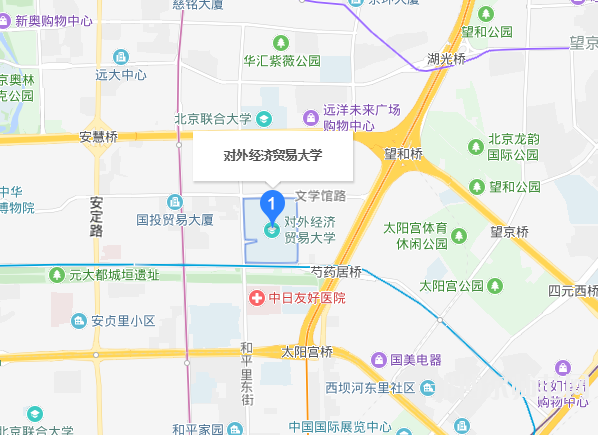 對外經(jīng)濟貿(mào)易幼兒師范大學地址在哪里