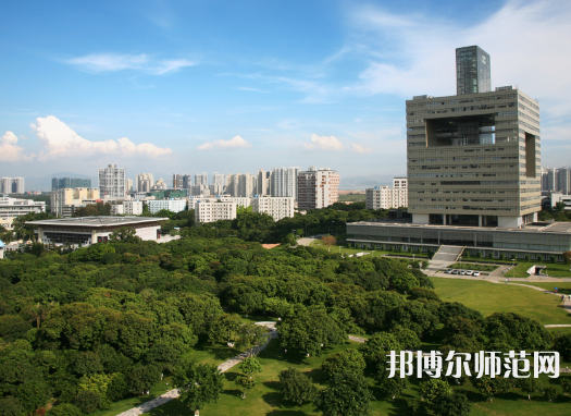 深圳師范大學后海校區2023年招生代碼