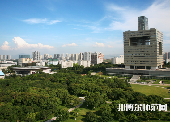 深圳師范大學后海校區2023年有哪些專業