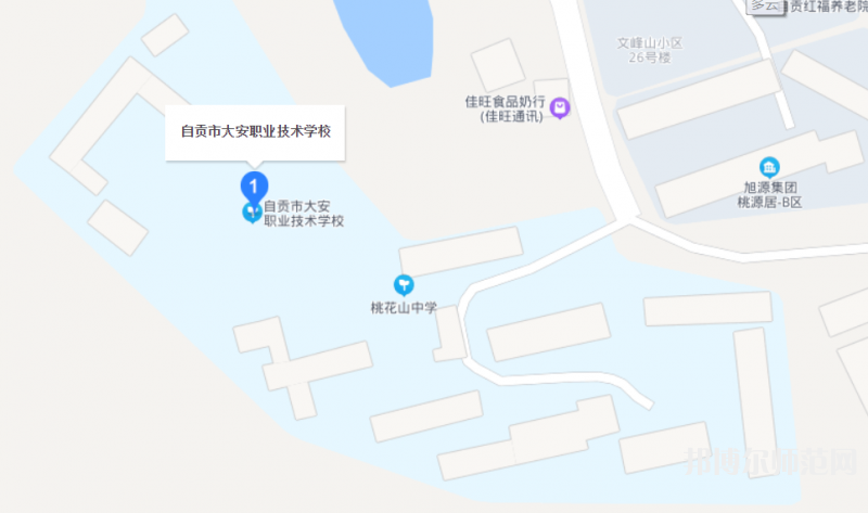 自貢大安幼師職業技術學校2021年地址在哪里